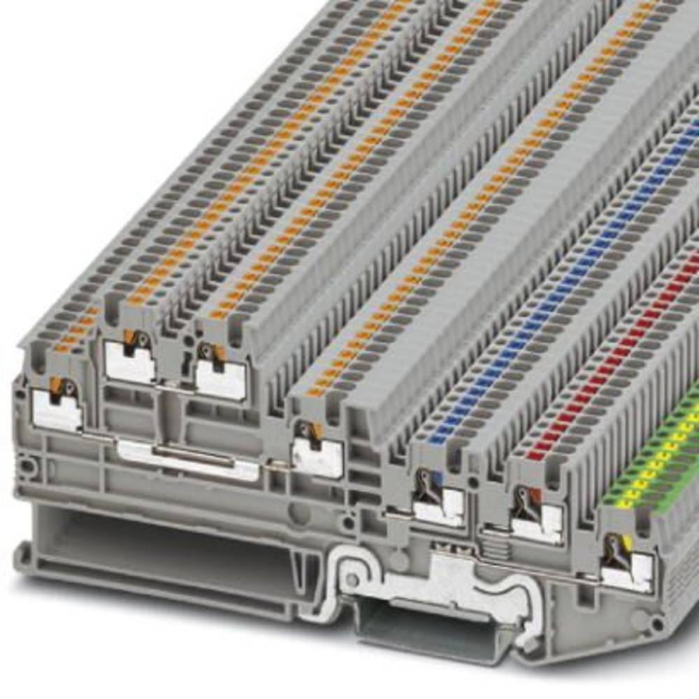 phoenixcontact PTIO 1,5/S/5-PE Initiatoren-/Aktorenklemme 0.14mm² 1.5mm² Grau 50St.
