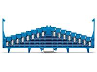 Wago Rangierklemme 7.62mm Zugfeder Belegung: N Blau 25St.