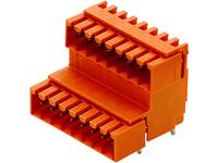 Weidmüller Einbau-Stiftleiste (Standard) Polzahl Gesamt 6 Rastermaß: 3.50mm 50St.