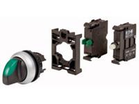 eaton M22-WRLK-G-K10LED-BVP Wahlschalter Frontring Kunststoff Knebel Grün 1St.