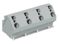 Wago Federkraftklemmblock 4.00mm² Polzahl 6 Grau 36St.