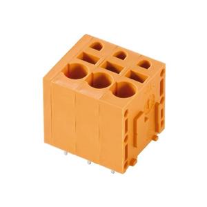 Weidmüller LMFS 5.00/03/180 3.5SN OR BX Federkraftklemmblock 2.5mm² Polzahl 3 Orange 90St.
