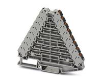 phoenixcontact PTRV 8 /BK Rangierverteiler Polzahl: 2 0.14mm² 1.5mm² Grau 10St.
