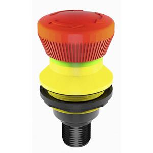 Schlegel FRVKOO_C001 Noodstop-paddenstoelknop 2x NC IP65, IP67 1 stuk(s)