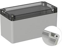 trucomponents TRU COMPONENTS Universal-Gehäuse 160 x 80 x 85 PC Lichtgrau (RAL 7035) 1St.