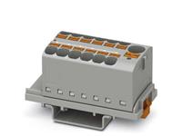 phoenixcontact Phoenix Contact Verteilerblock PTFIX 10/12X4-NS35 GY Inhalt: 8St.