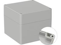 trucomponents TRU COMPONENTS Universal-Gehäuse 122 x 120 x 105 ABS Lichtgrau (RAL 7035) 1St.