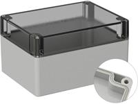 trucomponents TRU COMPONENTS Universal-Gehäuse 160 x 120 x 90 PC Lichtgrau (RAL 7035) 1St.