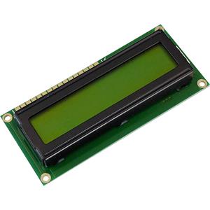 LCD-Display Gelb-Grün (B x H x T) 80 x 36 x 6.6mm DEM16101SYH-LY