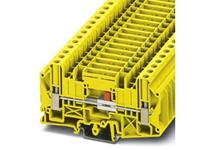 phoenixcontact UT 6-T/SP YE Trennklemme 0.2mm² 10mm² Gelb 50St.