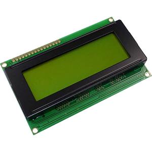 Display Electronic LC-display Geel-groen 20 x 4 pix (b x h x d) 98 x 60 x 11.6 mm