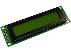 LCD-Display Gelb-Grün (B x H x T) 116 x 37 x 8.6mm DEM24251SYH-PY