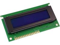 displayelektronik Display Elektronik LC-display Wit 16 x 2 Pixel (b x h x d) 84 x 44 x 7.6 mm