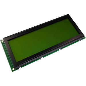 displayelektronik Display Elektronik LC-display Geel-groen 20 x 4 Pixel (b x h x d) 146 x 62.5 x 11.1 mm DEM20487SYH-LY