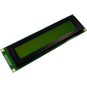 Display Electronic LC-display Geel-groen (b x h x d) 190 x 54 x 11.2 mm