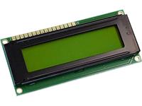 LC-display Geel-groen 16 x 2 pix (b x h x d) 80 x 36 x 7.6 mm