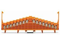wago Potenzialklemme 7.62mm Zugfeder Orange 25St.
