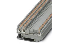 phoenixcontact PT 1,5/S-TWIN-MTD Durchgangsklemme 0.14mm² 1.5mm² Grau 50St.
