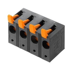 weidmüller LUF 15.00/04/90 5.0SN BK BX Klemschroefblok 16 mmÂ² Aantal polen 4 Zwart 25 stuk(s)