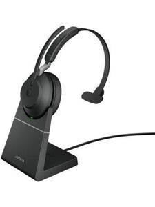 jabra Evolve2 65 monaural Headset Bluetooth, USB-C schnurlos Over Ear Schwarz