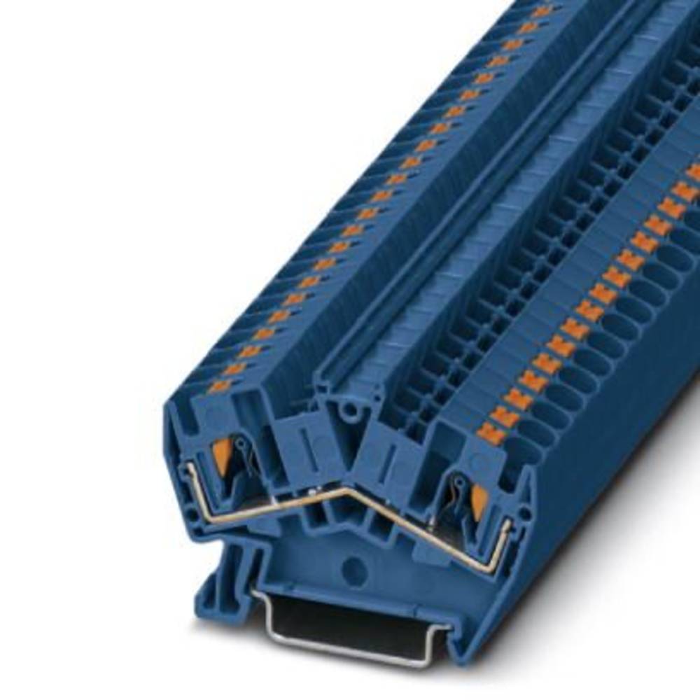 phoenixcontact PTS 4 BU Durchgangsklemme 0.2mm² 6mm² Blau 50St.