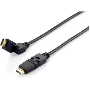 Equip - 119361 HDMI-Kabel 1 m hdmi Typ a (Standard) Schwarz