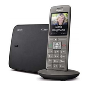 Gigaset CL 660 DECT-telefoon Antraciet, Zwart