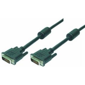 LogiLink 2m DVI-D 2m DVI-D DVI-D Zwart DVI kabel