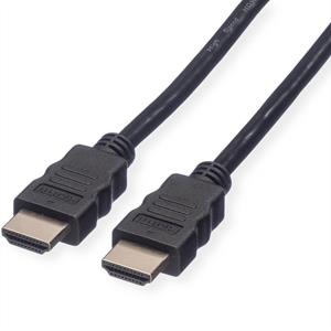 ROLINE HDMI High Speed kabel met Ethernet M-M, zwart, 3 m