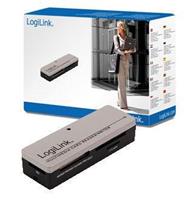 LogiLink Cardreader USB 2.0 extern Mini All-in-1 USB 2.0 Zwart geheugenkaartlezer