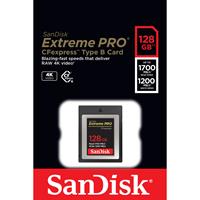 SanDisk Extreme PRO 128GB CFexpress Geheugenkaart