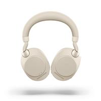 jabra Evolve2 85 UC Headset Bluetooth, 3.5mm Klinke, USB-C schnurlos Over Ear Beige