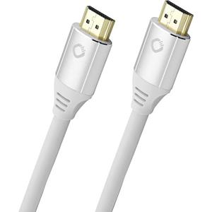 oehlbach HDMI Anschlusskabel 1.50m Weiß [1x HDMI-Stecker - 1x HDMI-Stecker]