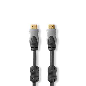 Nedis High Speed HDMI-Kabel met Ethernet | HDMI-Connector - HDMI-Connector | 5,00 m | Antraciet