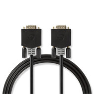 Nedis VGA-kabel | VGA male - VGA male | 5,0 m | Antraciet