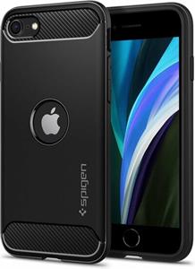 Spigen Rugged Armor - black - iPhone SE (2022/2020)