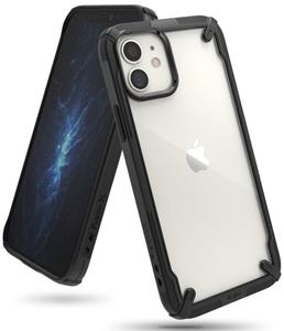 Ringke Fusion X iPhone 12 Mini Hybrid Case - Zwart