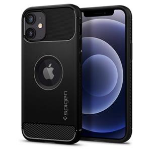 Spigen Rugged Armor Case Schwarz für das iPhone 12 Mini