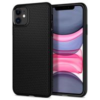 Spigen Liquid Air iPhone 11 TPU Case - Zwart