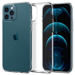 Spigen Liquid Crystal iPhone 12/12 Pro TPU Case - Doorzichtig