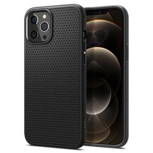 Spigen Liquid Air™ Case für das iPhone 12 (Pro) - Schwarz