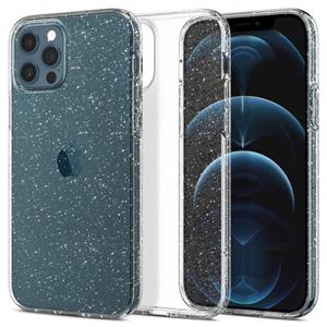 Spigen Liquid Crystal Glitter iPhone 12/12 Pro Hoesje - Transparant