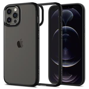 Spigen Ultra Hybrid iPhone 12 Pro Max Cover - Zwart