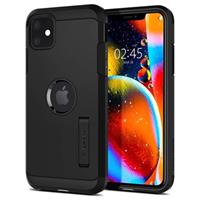 Spigen Tough Armor iPhone 11 Cover - Zwart