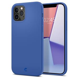 Spigen Cyrill iPhone 12 Pro Max Siliconen Hoesje - Marineblauw