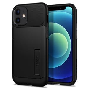 Spigen Slim Armor iPhone 12 Mini Cover - Zwart