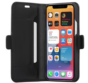 dbramante1928 Copenhagen Slim iPhone 12 Pro Max Wallet Leren Hoesje - Zwart