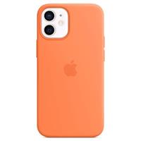 Silikon-Case MagSafe für das iPhone 12 Mini - Kumquat