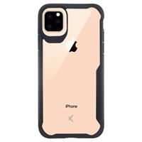 Ksix Armor Flex iPhone 11 Pro Hybrid Hülle - Schwarz / Durchsichtig