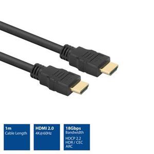 act AK3901 High Speed Ethernet Kabel HDMI-A Male/Male - 1 meter